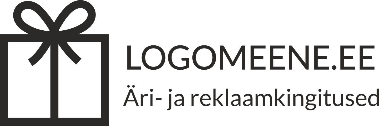 Logomeene.ee | Äri- ja reklamkingitused | +372 55667746 | info@logomeene.ee